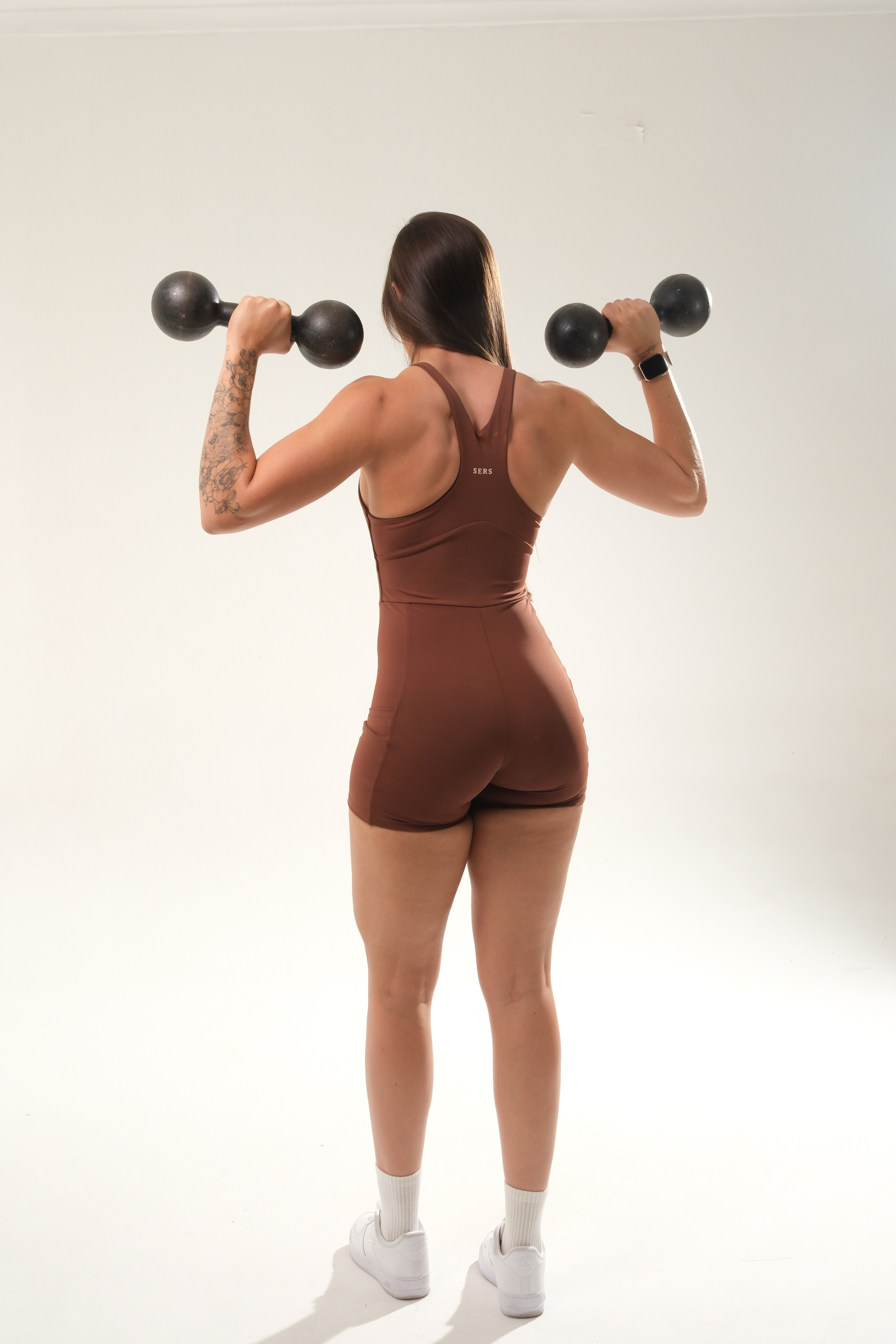 Macaquinho Sers Curve  - Lycra Adaptiv  | choco