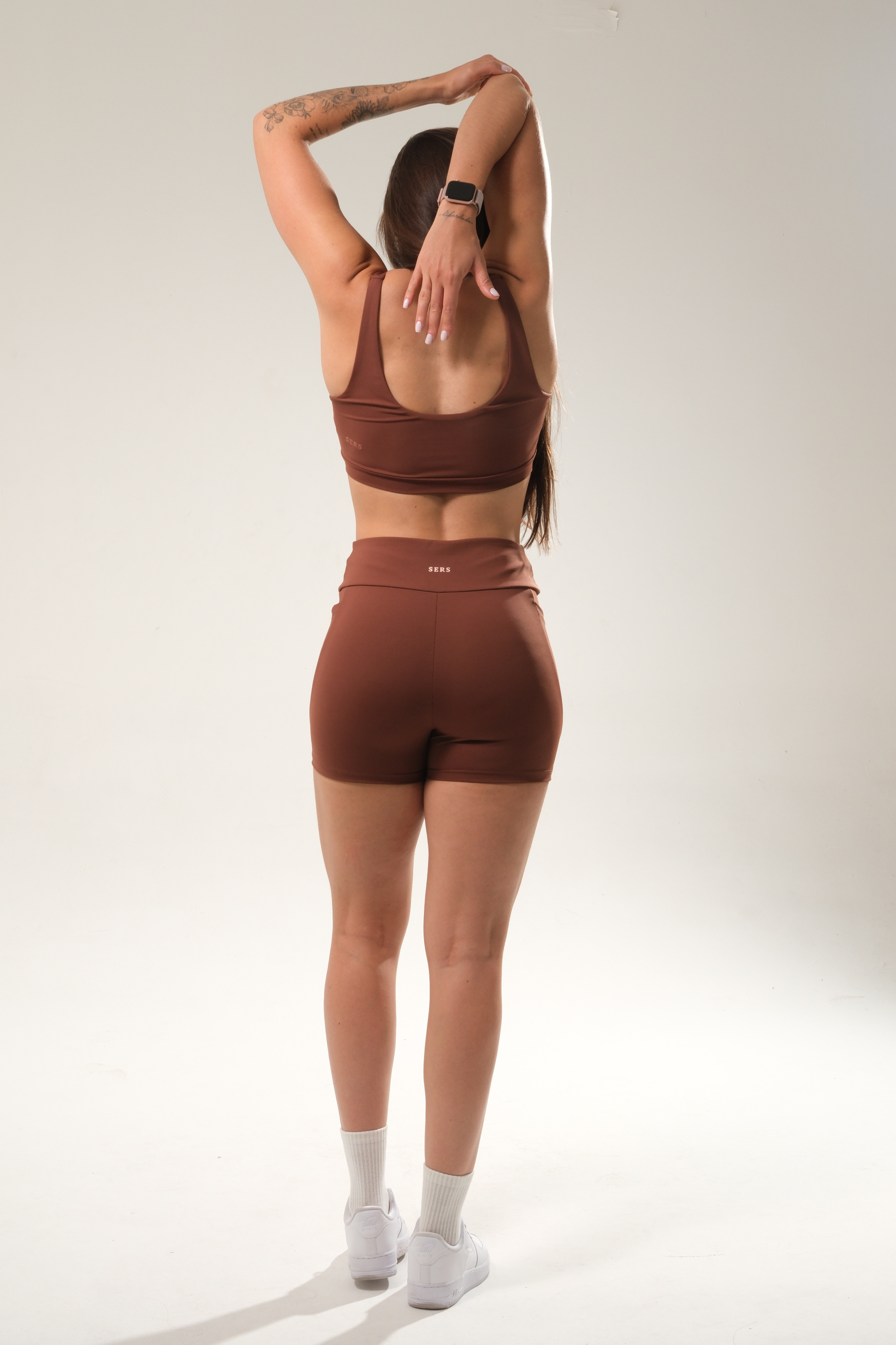 Shorts Sers Curve  - Lycra Adaptiv  | choco