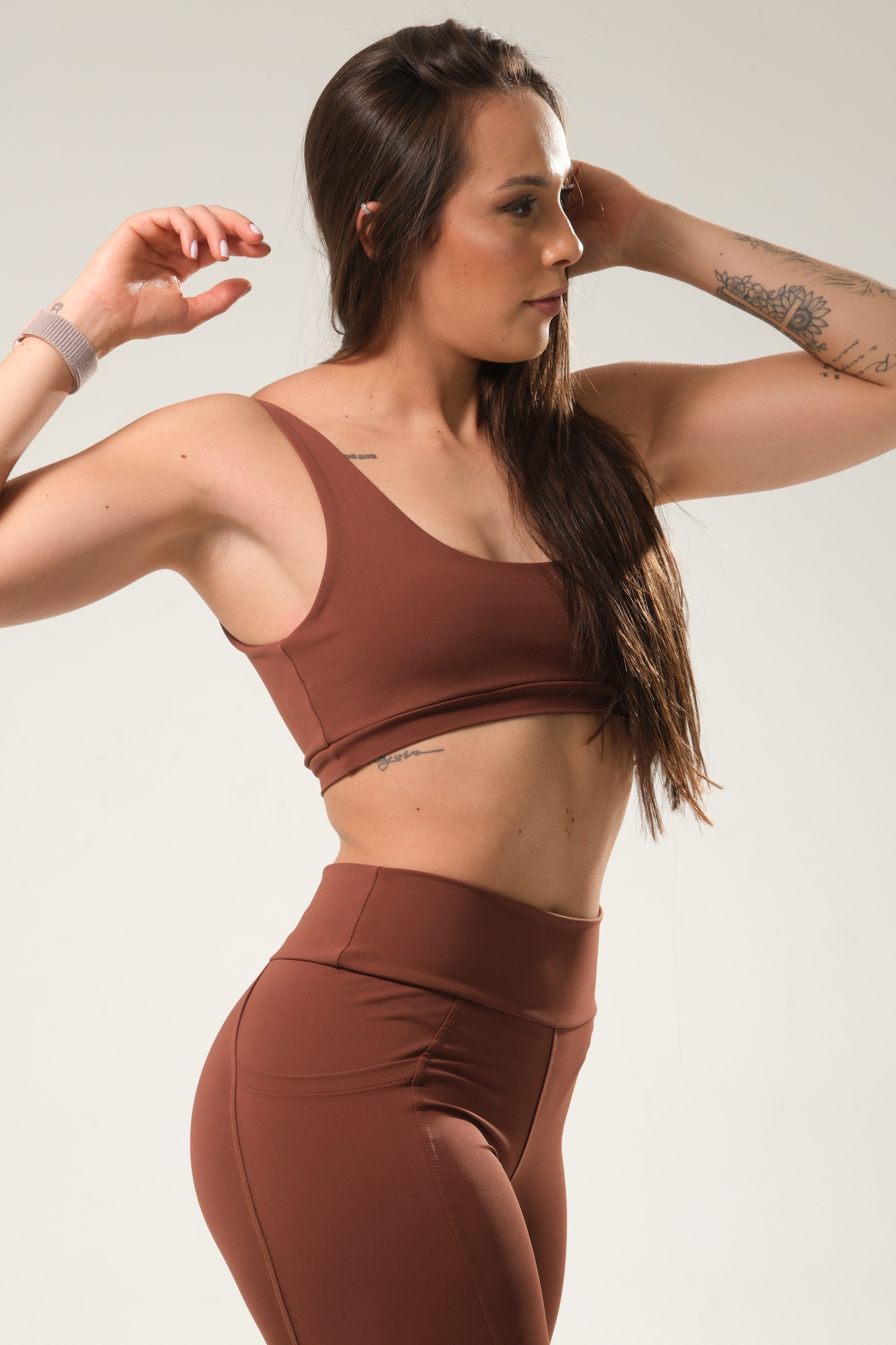 Legging Sers  - Lycra Adaptiv  | choco
