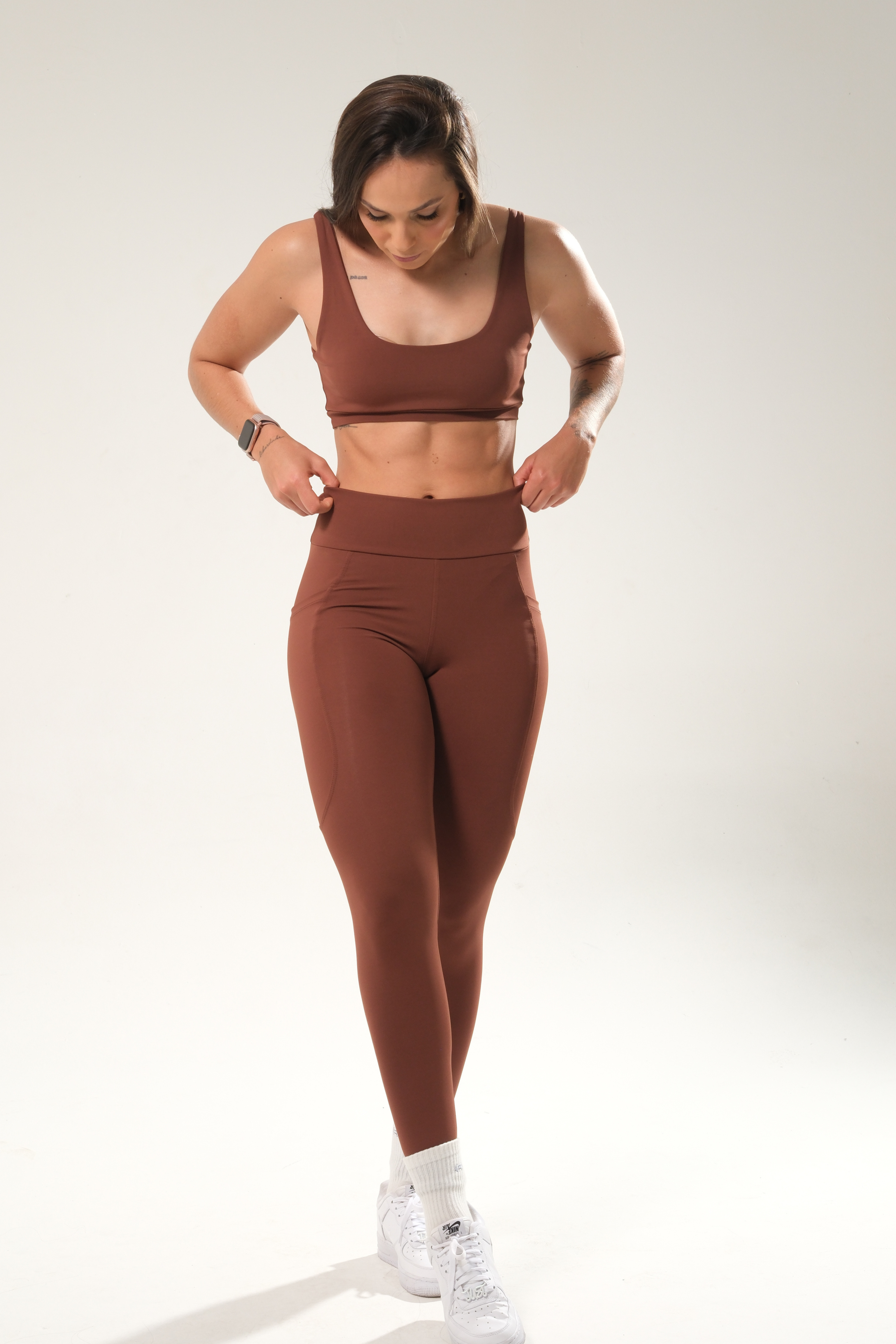 Legging Sers  - Lycra Adaptiv  | choco